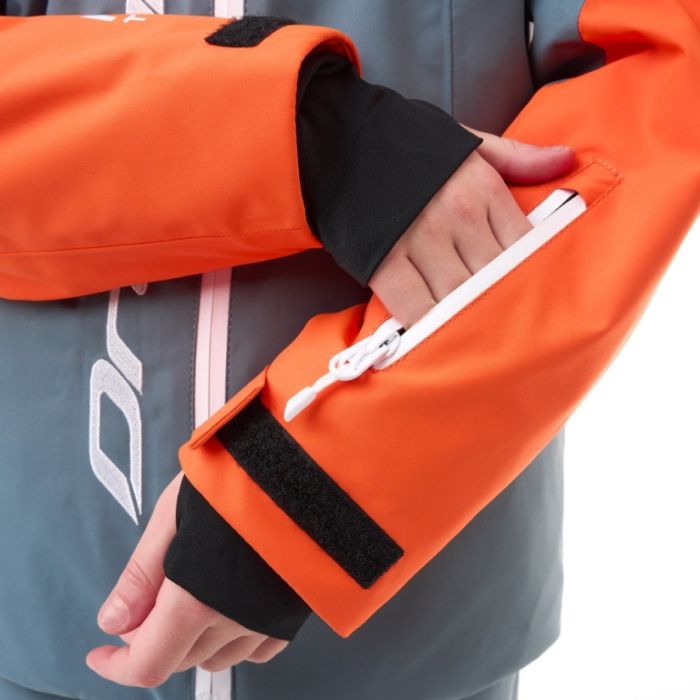 Куртка утепленная Dragonfly Gravity Teenager Orange - Grey