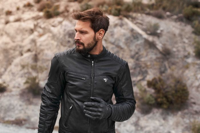 Куртка кожаная Shima Winchester 2.0 Black
