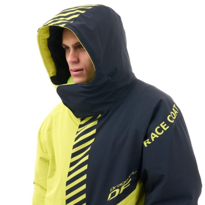 Плащ зимний Dragonfly RACE COAT Man Lime-Black 2025