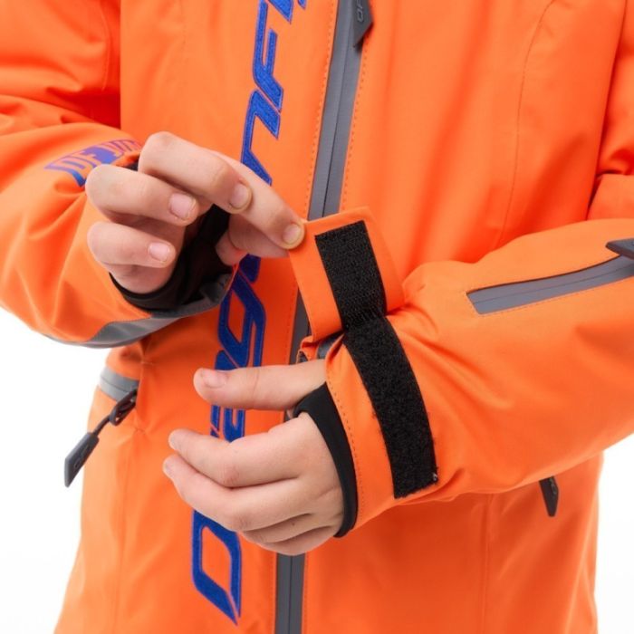 Зимний утепленный комбинезон Dragonfly Gravity Junior Grey - Orange