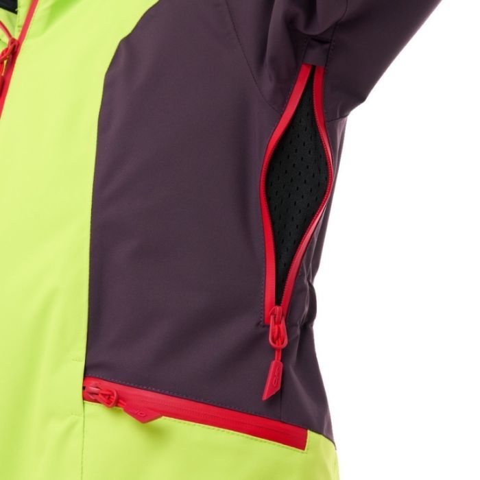 Зимний утепленный комбинезон Dragonfly GRAVITY Junior Lime - Plum