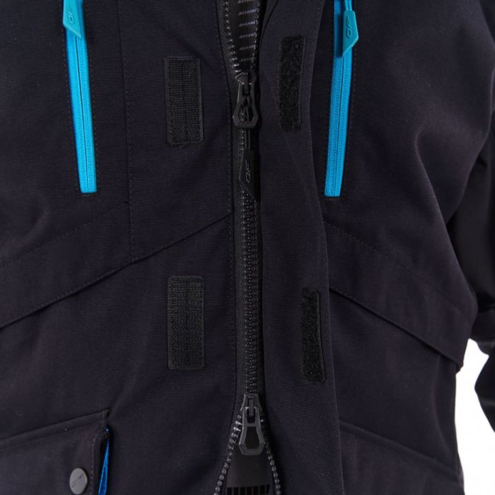 Куртка Эндуро Dragonfly FREERIDE DF Black - Blue 2023