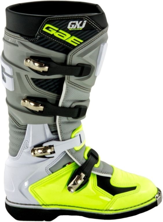 Мотоботы детские Gaerne GXJ Grey/Yellow Fluo