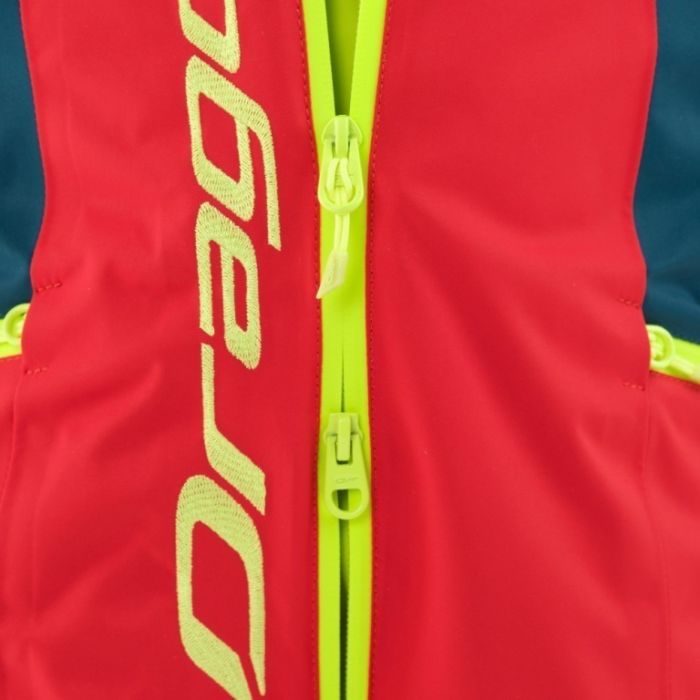 Зимний детскийи комбинезон Dragonfly Junior Gravity Red-Dark Ocean 2023