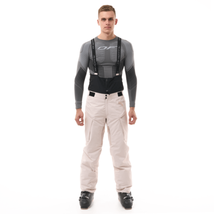 Штаны горнолыжные утепленные Dragonfly GRAVITY Man Light Grey