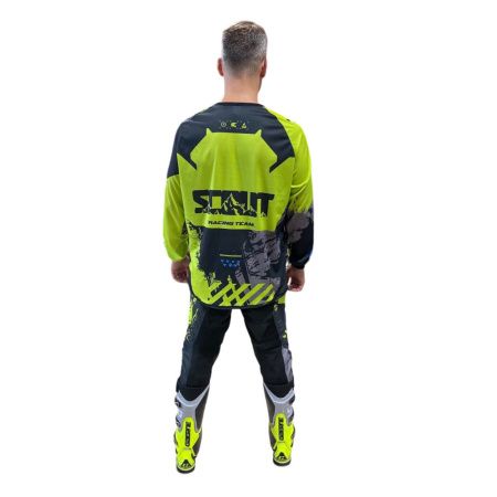Штаны кроссовые Scout Resurrection Neon Grey
